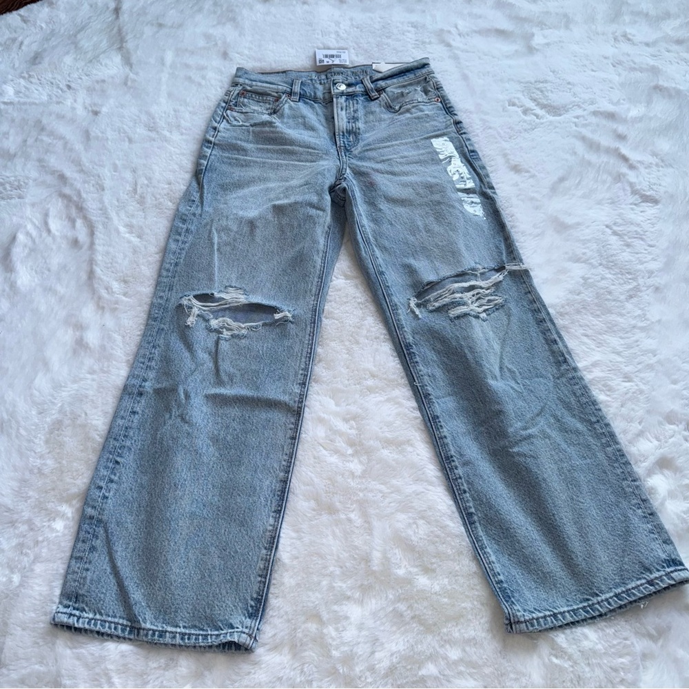 NEW american eagle stovepipe jeans